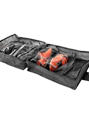 Сумка-органайзер для обуви 40*35*18 см (серый)