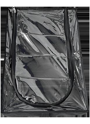 Текстильный кофр для хранения вещей на 4 отдела 50*35*14 см (со съемными...