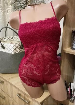 Ажурное кружевное боди грация