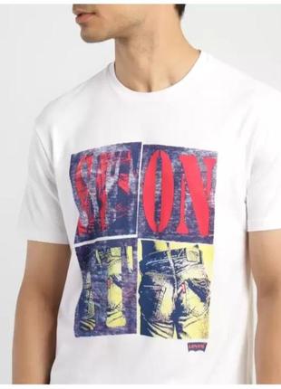 Levis  футболка з  принтом