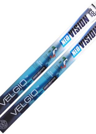 Комплект щіток склоочисників безкаркасних velgio neo vision для ford edge з 2014 ku-22