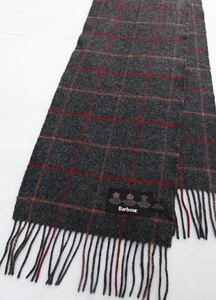 Вовняний шарф barbour