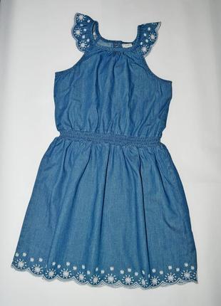 Тонкий джинсовий сарафан cool club 134cm