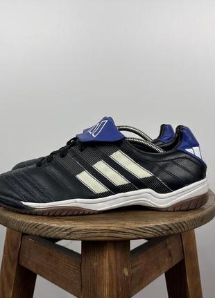 adidas Bad response мужские кожаные футзалки сороконожки 40,5