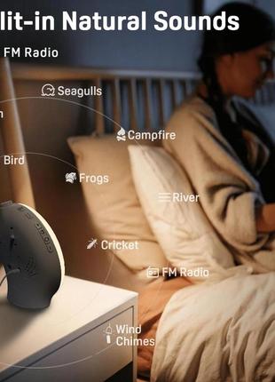 Будильник jall с подсветкой и восходом солнца