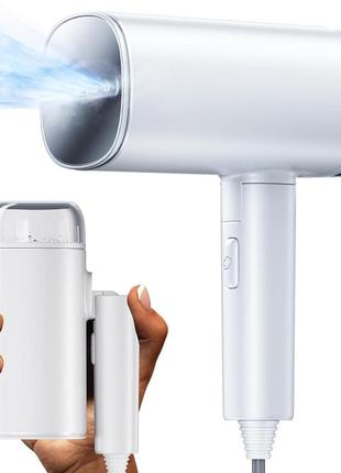 Відпарювач для одягу mioduro, складна та портативна парова праска, горизонтальна та вертикальна праска для подорожей 2-в-1