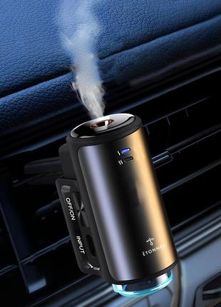 Автоматичний автомобільний аромадифузор etonner intelligent car aromatherapy diffuser 220 mah 3 аромати в комплекті black3 фото