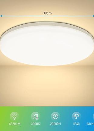 Світлодіодний світильник стельовий yafido надтонкий світлодіодний світильник стельовий ufo