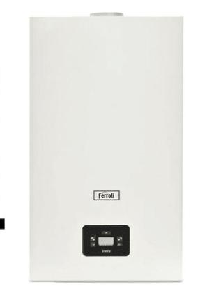 Газовий котел, турбований ferroli diva df 24