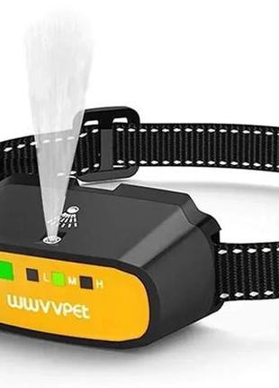 Wwvvpet citronella spray нашийник для дресування собак з пультом дистанційного керування, 2 режими спрей з