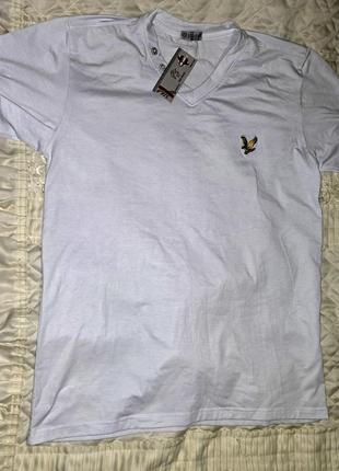 Белая  мужская футболка bill jeans4 фото