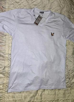Белая  мужская футболка bill jeans2 фото