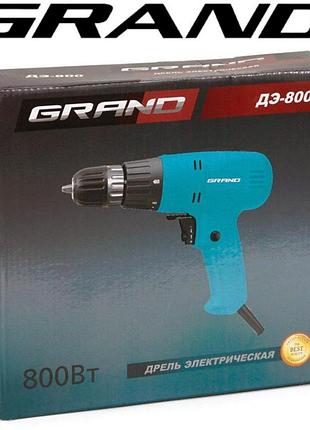 Шуруповерт сетевой grand дэ-800 4