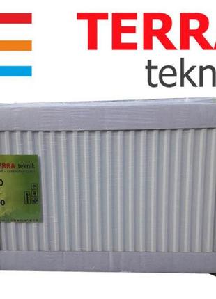 Радиатор стальной terra teknik т22 500*500 (боковое подключение)