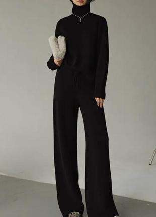 Ангоровый оверсайз костюм