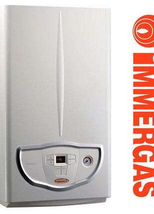 Газовий димохідний котел immergas nike mini 24 3 e (двоконтурний)