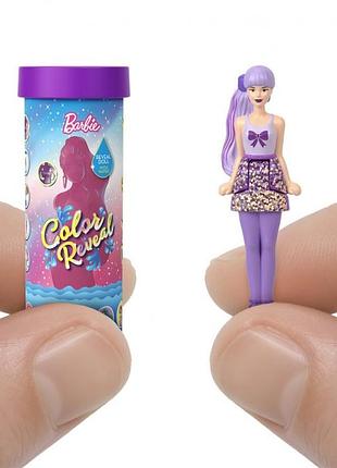 Мини кукла-сюрприз mattel barbie color reveal mini barbieland барби hyf28