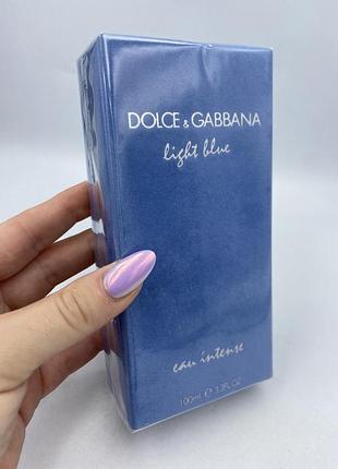 Dolce & gabbana light blue eau intense 100мл