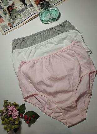 Набор 3шт. новых коттоновых трусиков primark, eur 40