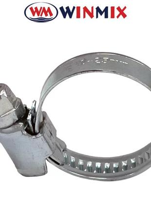 Хомут черв'ячний оцинкований 40-60