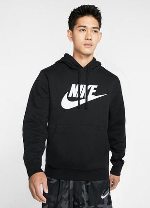 Бомбер чоловічий nike nsw Oketo hoodie m чорний (bv2973-010)