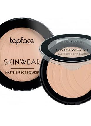 Пудра topface skin editor matte finishing powder 02