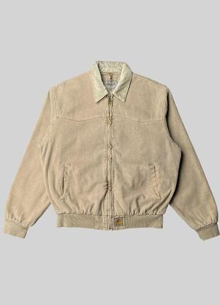 Куртка carhartt wip og santa fe jacket beige l
