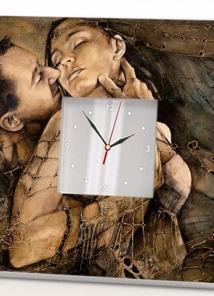 Ексклюзивний годинник "пристрасть" незвично стильний декор для спальні, подарунок прикраса будинку,