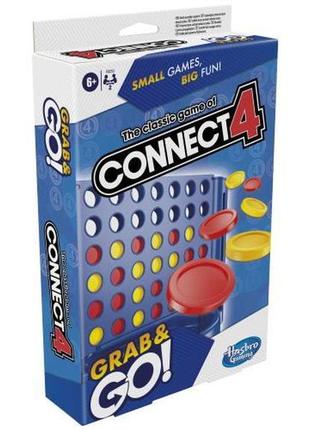 Настольная игра собери 4. дорожная версия (connect four. road version)