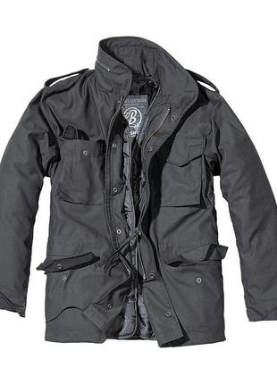 Куртка brandit m-65 classic black m чорний (3108.2-m)