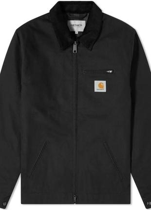 Куртка carhartt wip duck detroit royal jacket black xl