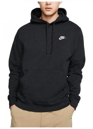 Бомбер чоловічий nike m nsw Oketo hoodie po bb s чорний (bv2654-010)