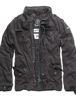 Куртка brandit britannia jacket xxl чорна (3116.2-xxl)