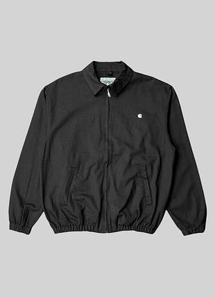 Куртка carhartt wip madison royal jacket black wax s