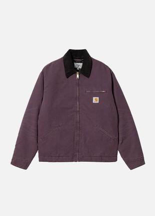 Куртка carhartt wip duck detroit jacket purple l