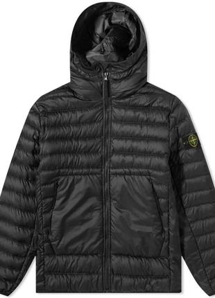 Куртка no brand hooded lightweight down jacket black м