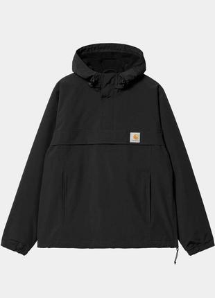 Чоловічий анорак carhartt wip winter nimbus pullover jacket black l