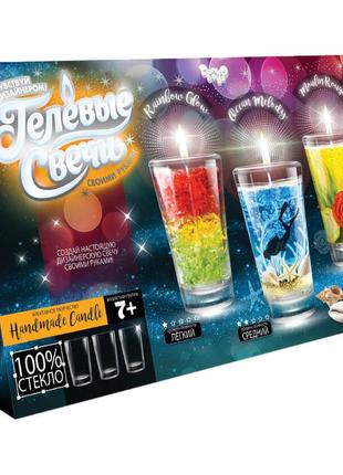 Комплект креативного творчества гелевые свечи gs-02 для оформления интерьера gs-02-01