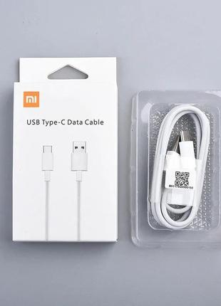 Кабель xiaomi  usb-type-c в коробці.