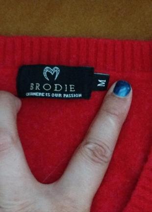 100% кашемировый джемпер brodie 4