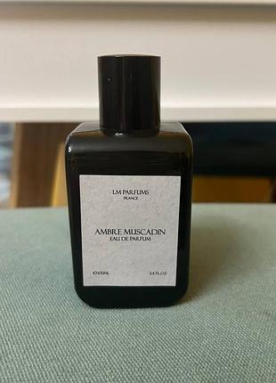 Lm parfums ambre muscadin старый выпуск