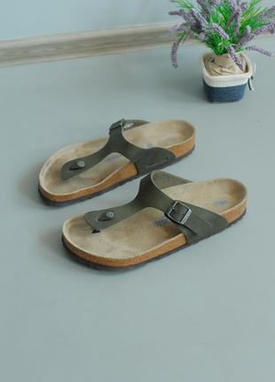 Birkenstock шльопанці чоловічі 43 44 біркенсток оливкові ортопедичні сланці сандалі сандалії біркеншток