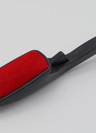 Щетка для велюра и кашемира поворотная пластиковая щетка для чистки одежды l 26 cm forkopt