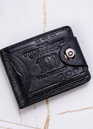 Мужской кошелёк kusibi 100$ black