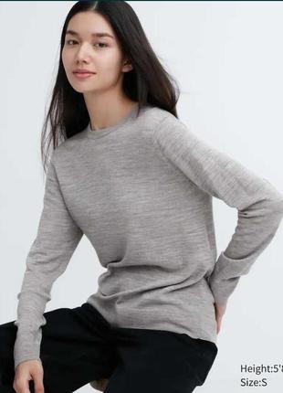 Uniqlo светр кофта 100 % вовна