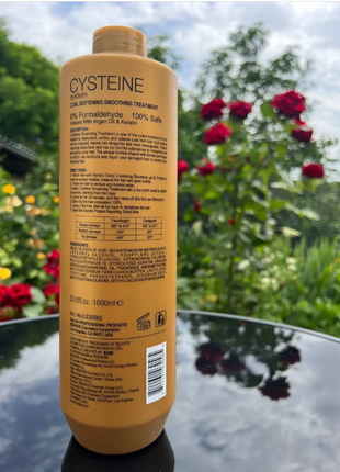Кератин luxliss cysteine treatment formaldehyde free без формальдегида 1л