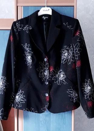 Нарядный пиджак, 48-50, полиэстер, burvin