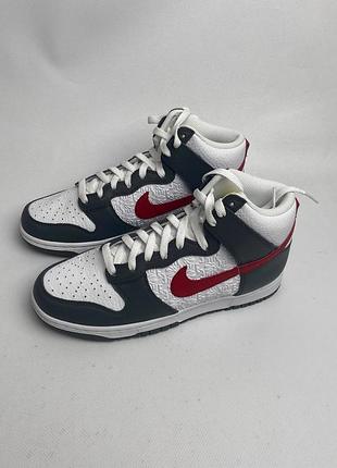 Кроссовки унисекс iron nike blue high retro (fd0668-001)