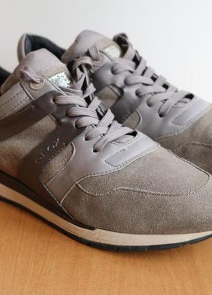 Кроссовки классика женские geox, замш, кожа, р. 41