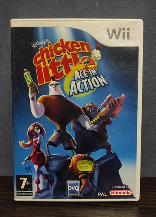 Диск chicken little : ace of action, игра для nintendo wii. лицензия1 фото